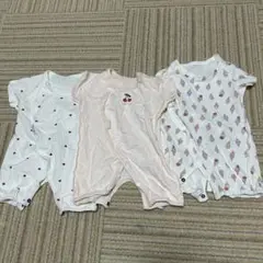 petit main ロンパース　3枚セット