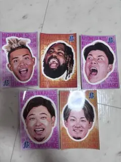 日本ハムファイターズステッカー　超夏祭りステッカー　5枚セット