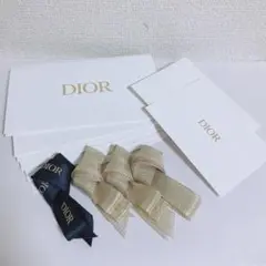Dior メッセージカード リボン セット