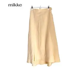mikke しまむら　ロングフレアスカート　ウエストゴム　極美品