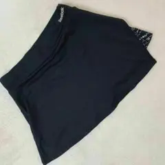 【Reebok】リーボック（M）無地 ロゴ プリント ミニ スカート