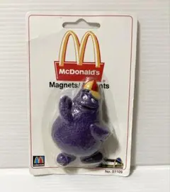 マクドナルド グリマス マグネット ビンテージ 90s アドバタイジング レア