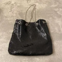 【極美品】2WAYメタルメッシュバッグ