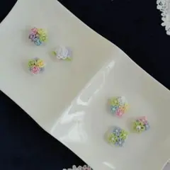 【専用】小さめデコレ・モチーフ⑯〜タティングレースのパーツ