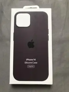 iPhone 14 シリコーンケース 未開封純正 エルダーベリー