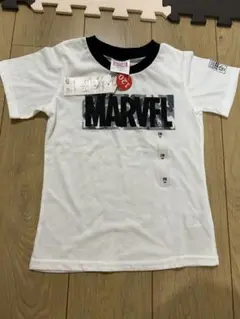 期間限定価格　【新品未使用】MARVEL ホワイト Tシャツ 120 2枚セット