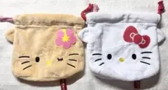 ハローキティ　Face巾着＆ポーチコレクション ガチャガチャ