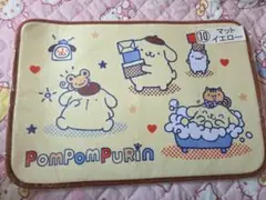 サンリオ　ポムポムプリン 当りくじマット イエロー
