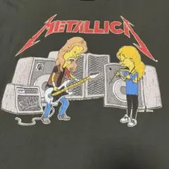 タグ無し‼️メタリカ、ビーバス Tシャツ
