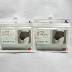 【新品未使用】ユニクロ エアリズムシームレスショーツ ジャストウエスト XL 2
