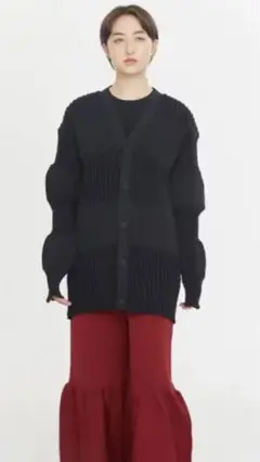 CFCL 一度使用美品 FLUTED CARDIGAN 1 サイズ3