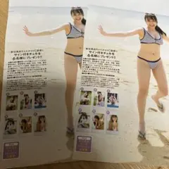 ヤングチャンピオン23号 新谷真由 チェキ 懸賞 応募券