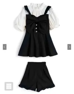 GRL トップス 半袖 セットアップ パンツ タグ付き za001a
