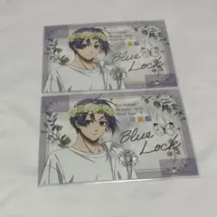 ブルーロック　アニメイト特典　箔押しイラストカード　御影玲王
