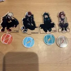 僕のヒーローアカデミア　WHM アクリルスタンド　爆豪　轟　緑谷　ロディ