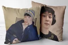 ☆BTSクッションカバー　ジミン JIMIN ☆