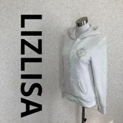 LIZ LISA パーカー　ホワイト　フード付き　モコモコ　人気　おしゃれ★