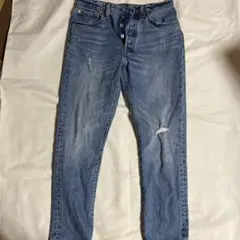 Levi's 501 S スキニーデニム ブルー Ｗ27Ｌ26