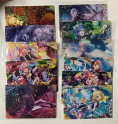 プロセカウエハースカード　11枚
