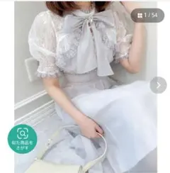 ROJITA ロジータ シアースリーブ半袖ロングワンピース