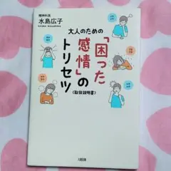 ✨大人のための「困った感情」のトリセツ✨水島広子著2014年大和出版 取扱説明書