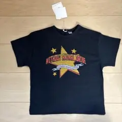 【新品タグ付き】マーキーズMARKEY’S 半袖黒Tシャツ 110