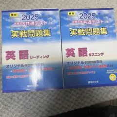 2025 大学入試 英語 実戦問題集