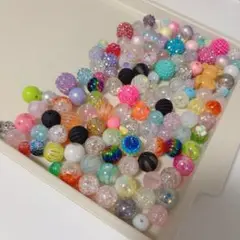 カスタムボールペン　ビーズ詰め合わせ