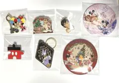 ディズニー ピンバッジ・缶バッジ 7点セット