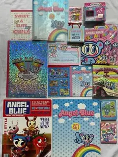 エンジェル ブルー ナカムラ君 バインダー メモ セット中古品 現状 経年劣化
