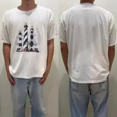 フルーツオブザルーム Tシャツ XL 灯台 90s USA製 ヴィンテージ
