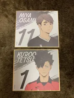 ハイキュー　宮治・黒尾鉄朗　色紙セット