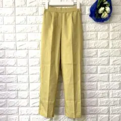 マーベラスバイピエロ テーパードパンツ タック ウエストゴム ハリ感 オフィス