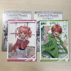 バンダイナムコ Colorful Peach クリアポスター 2枚セット