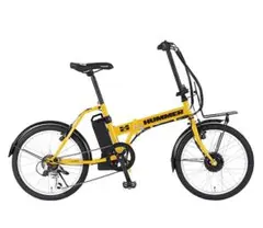 訳有新品 送料無料】HUMMER E-bike ハマー 電動アシスト自転車