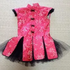 バレエ ドレス こども キッズ チャイナ 服 衣装 ハンドメイド