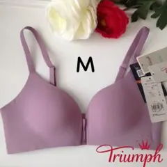 トリンプ フレックス スマート541 ノンワイヤーブラジャー　M パープル