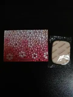 花王 プリマヴィスタ ファンデーションケース 花柄ピンク