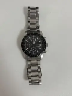✨激レア✨ シチズン スピードマスター 腕時計 クロノグラフ 黒文字盤 クォーツ ✨美品✨ シチズン スピードマスター スピーディ クロノグラフ