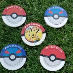 【ゴルフ用】絵柄お任せ ポケモン ピチュウ グリーンマーカー 2-555