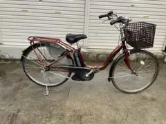 ヤマハ新機種電動アシスト自転車pasnatura26インチブラウンアルミボディー