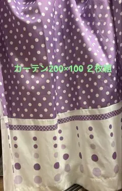 カーテン200×100 ２枚