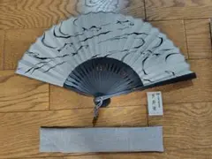 舞扇堂　和柄扇子　鮎　アユ　京都