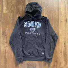 00s Russell Athletic USAブラックスウェットパーカー　L