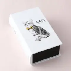 美品 Francfranc 収納 ティッシュボックス クリシア キャット