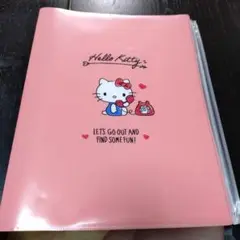 ハローキティ クリアファイル ピンク