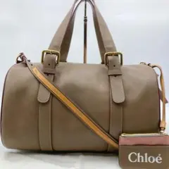 Chloe 2way ミニボストン ショルダーバッグ ポーチ 保存袋付き
