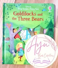 Usborne goldilocks 3 bears 英語絵本 しかけ絵本 洋書