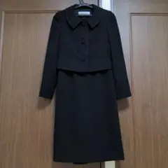【クリーニング済み美品】ブラックフォーマル　喪服　礼服　冠婚葬祭　７号