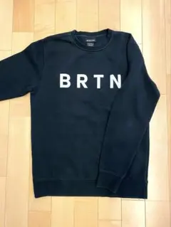 BURTON バートンBRTNロゴ入りクルーネックスウェット Mサイズ